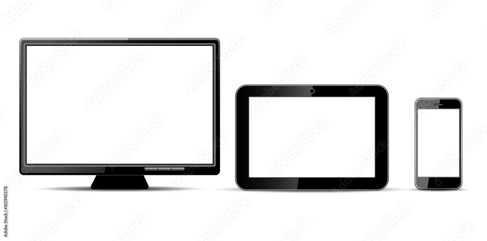 three digital devices three digital devices