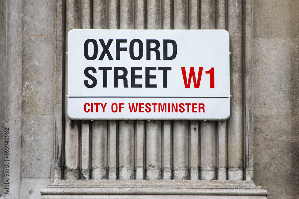 Obraz premium Oxford Street in London