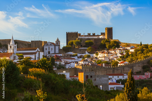 Εκτύπωση καμβά Town Obidos - Portugal