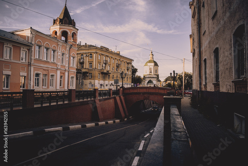 Stone bridge. Voronezh. Russia. photo