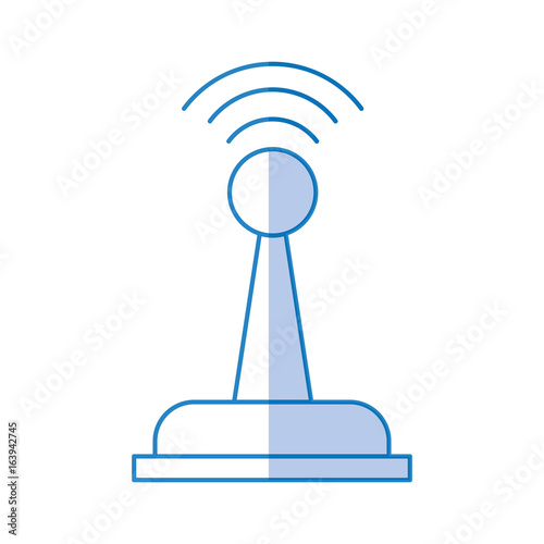 Drone remote control icon vector illustration design