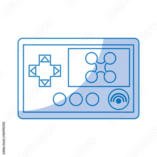 Drone remote control icon vector illustration design