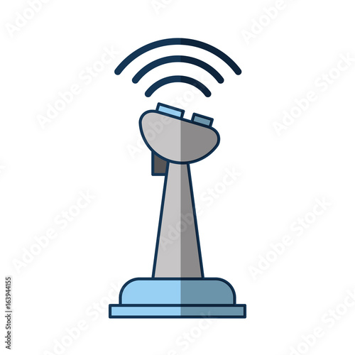 Drone remote control icon vector illustration design