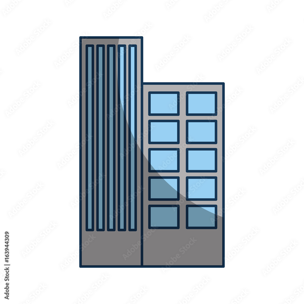 buildings cityscape scene icon vector illustration design buildings cityscape scene icon vector illustration design