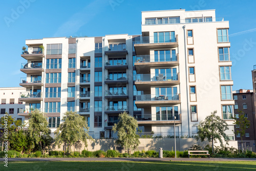 Wallpaper Mural Modern block of flats with balconies in Berlin Torontodigital.ca
