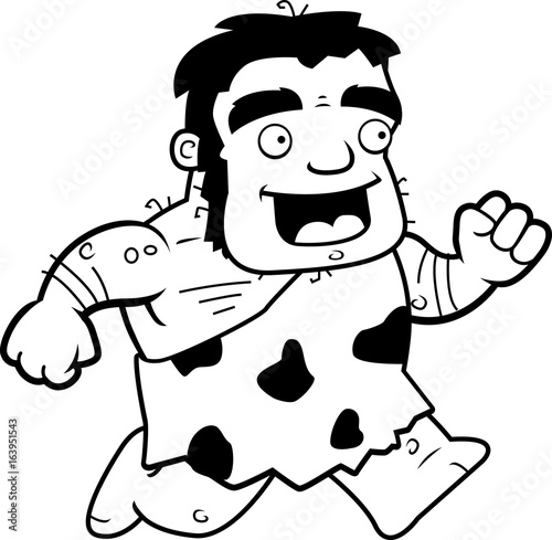 Caveman Running