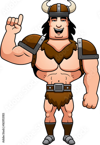 Cartoon Barbarian Talking