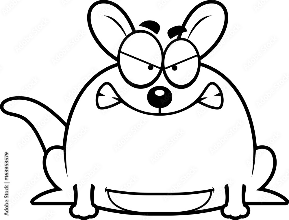 Fototapeta premium Mad Little Kangaroo