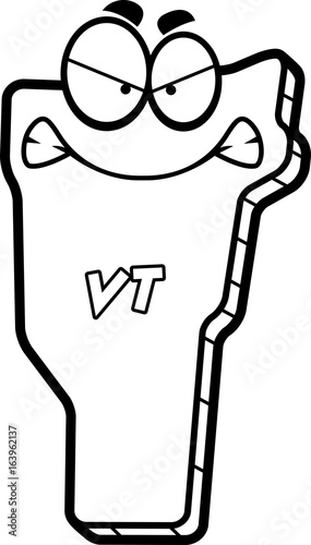 Cartoon Angry Vermont