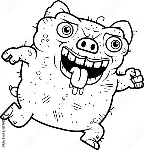 Ugly Pig Running