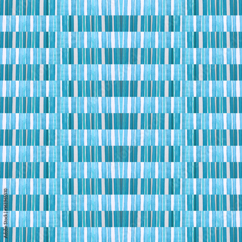 Pattern seamless abstract line blue paint on wood design