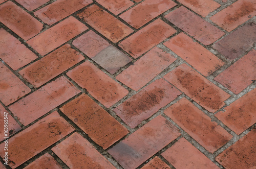 clay bricks floor