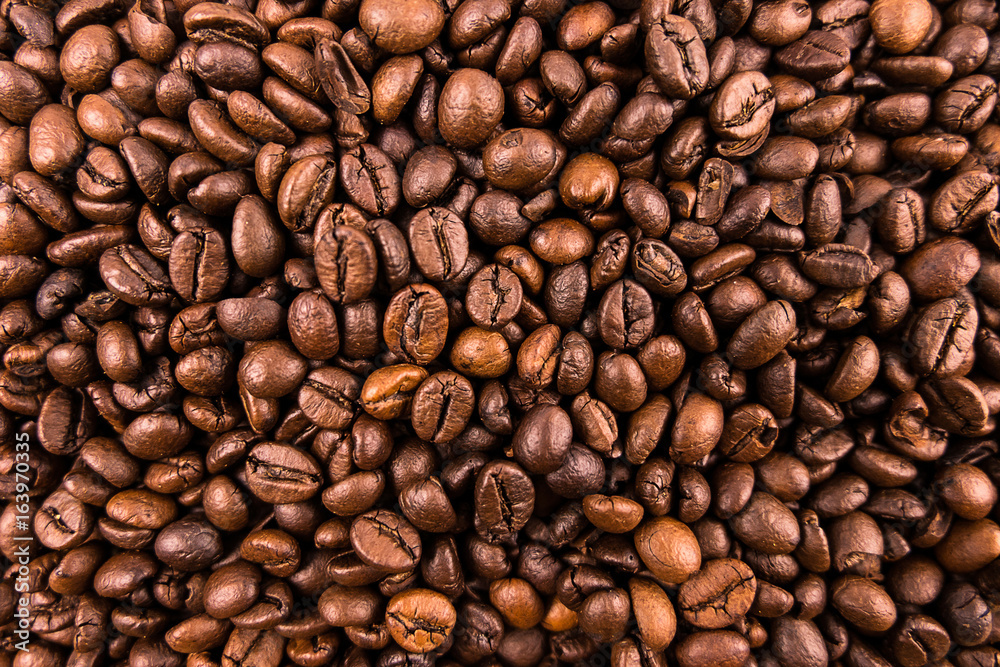 Fototapeta premium Coffee beans background