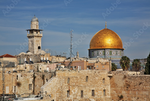 Dome of the Rock - Qubbat Al-Sakhrah in Jerusalem. Israel