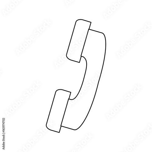 telephone call service communication icon