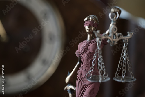  Symbol of Law on Lawyer's desk