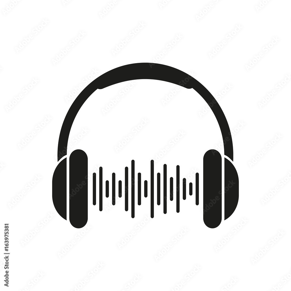 Headphone icon. Vector. Headphone icon. Vector.