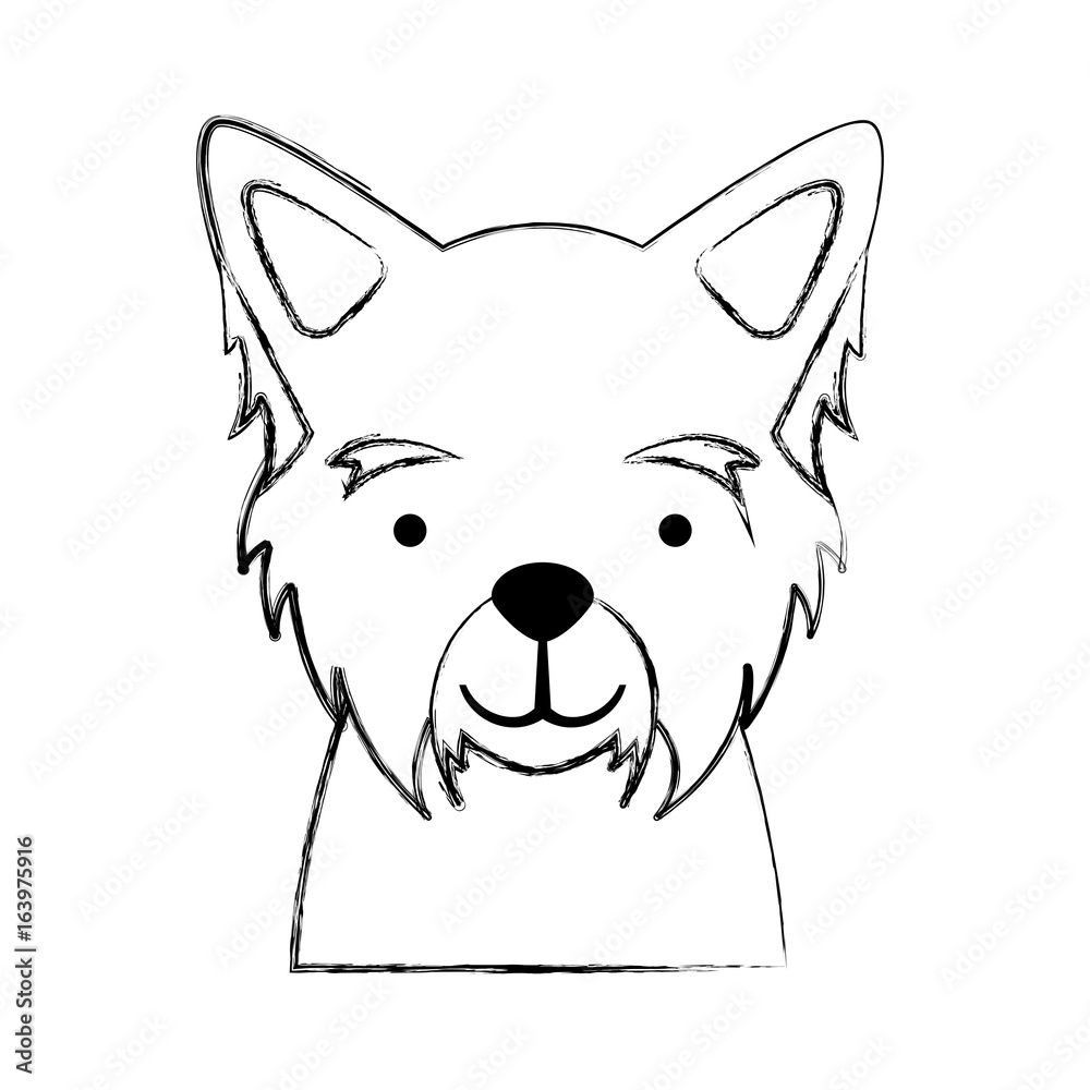 cute dog mascot icon vector illustration design cute dog mascot icon vector illustration design