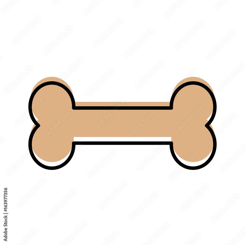bone food mascot icon vector illustration design bone food mascot icon vector illustration design