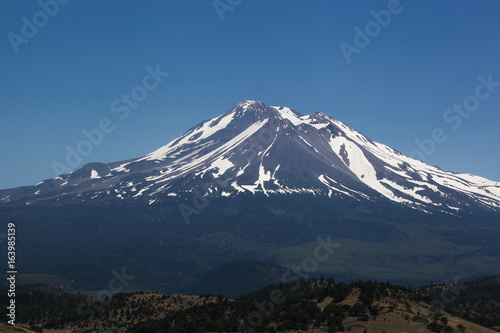 A photo of Mount Shasta  California  USA