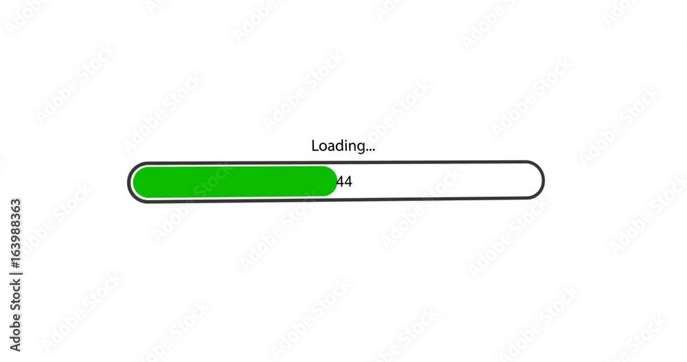 animation - modern green rotation loading bar on white background. Footage with alpha matte. animation - modern green rotation loading bar on white background. Footage with alpha matte.