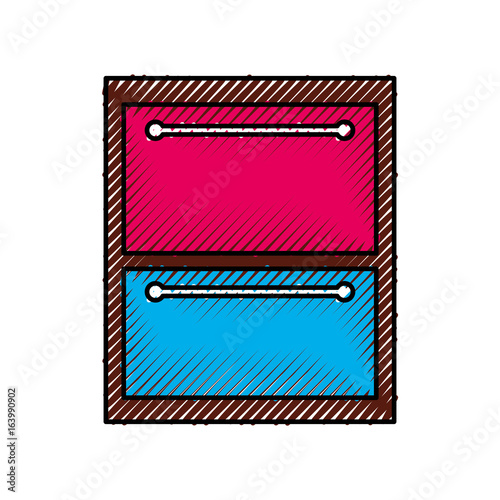 Free Download wooden drawer isolated icon vector illustration design - GFXLoad