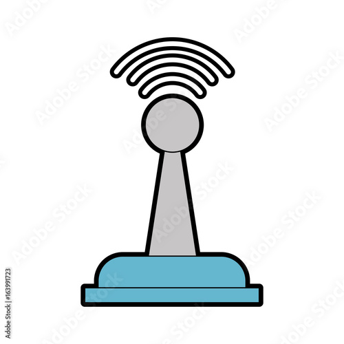 Drone remote control icon vector illustration design