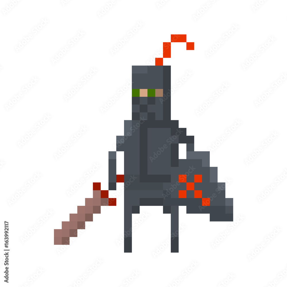 Pixel knight for games and applications Pixel knight for games and applications