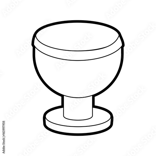 goblet vector illustration