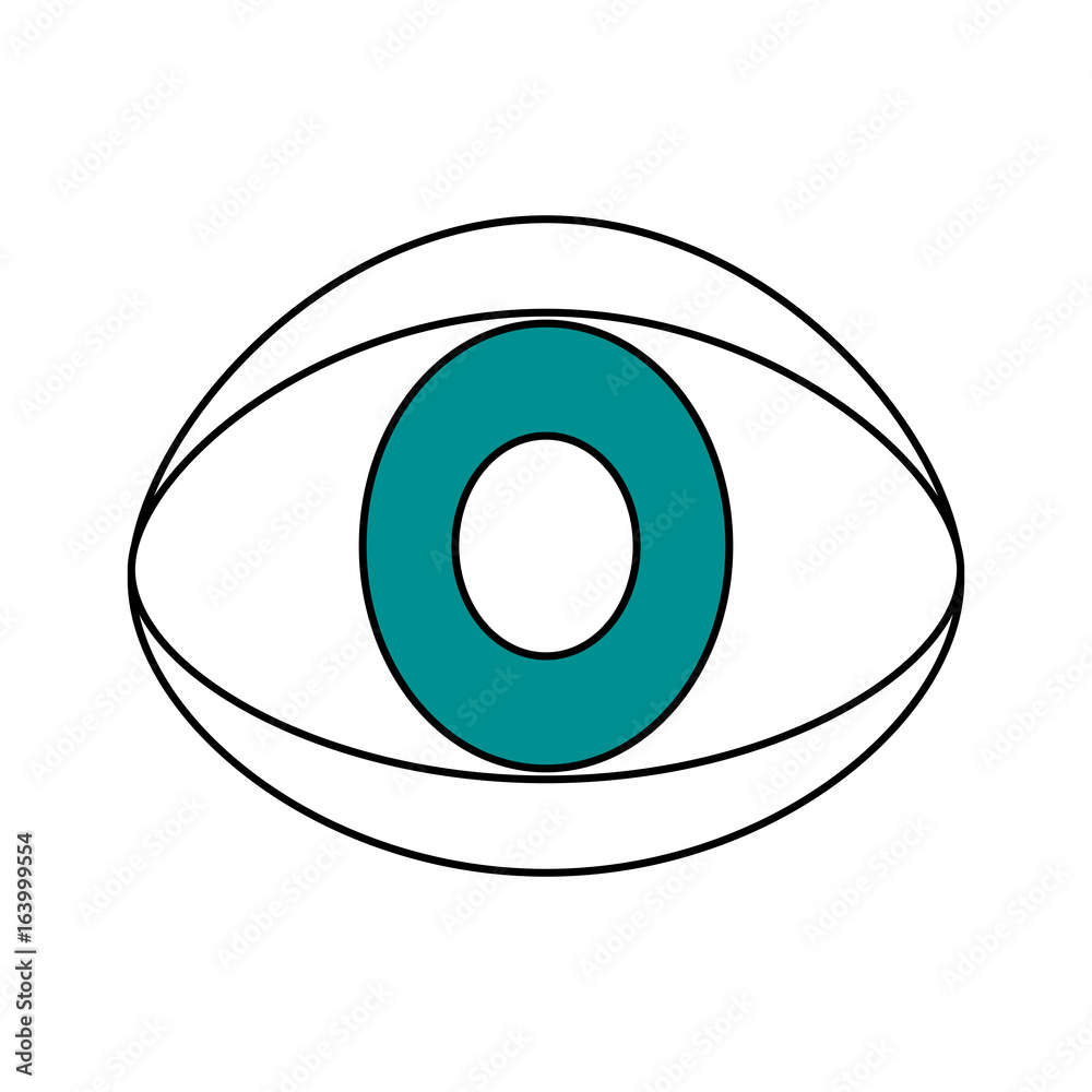 eye vector illustration eye vector illustration