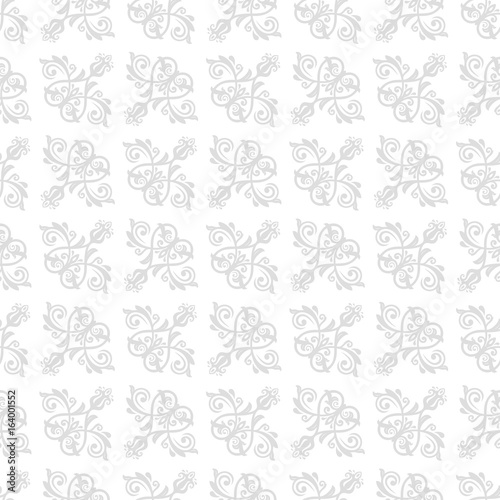 Orient vector classic diagonal light silver pattern. Seamless abstract background with repeating elements. Orient background