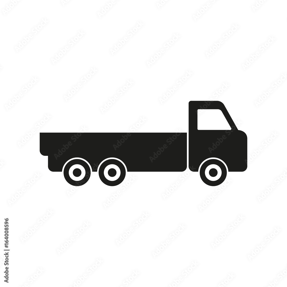 Truck vector icon.