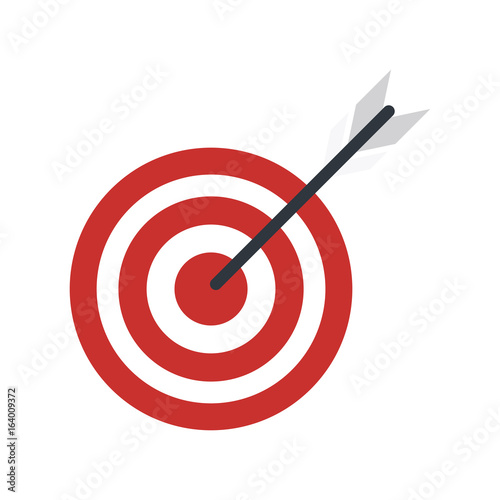bullseye or dart board icon image vector illustration design 