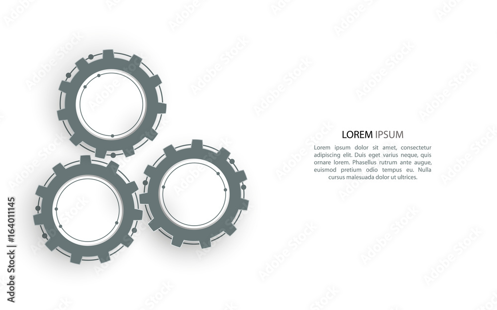 Gears in engagement. Engineering drawing abstract industrial background with a cogwheels. Gears in engagement. Engineering drawing abstract industrial background with a cogwheels.