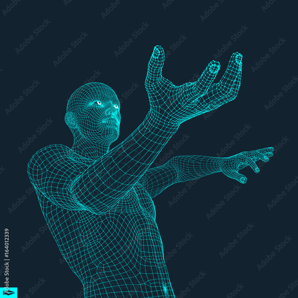 Φωτογραφία 3D Model of Man