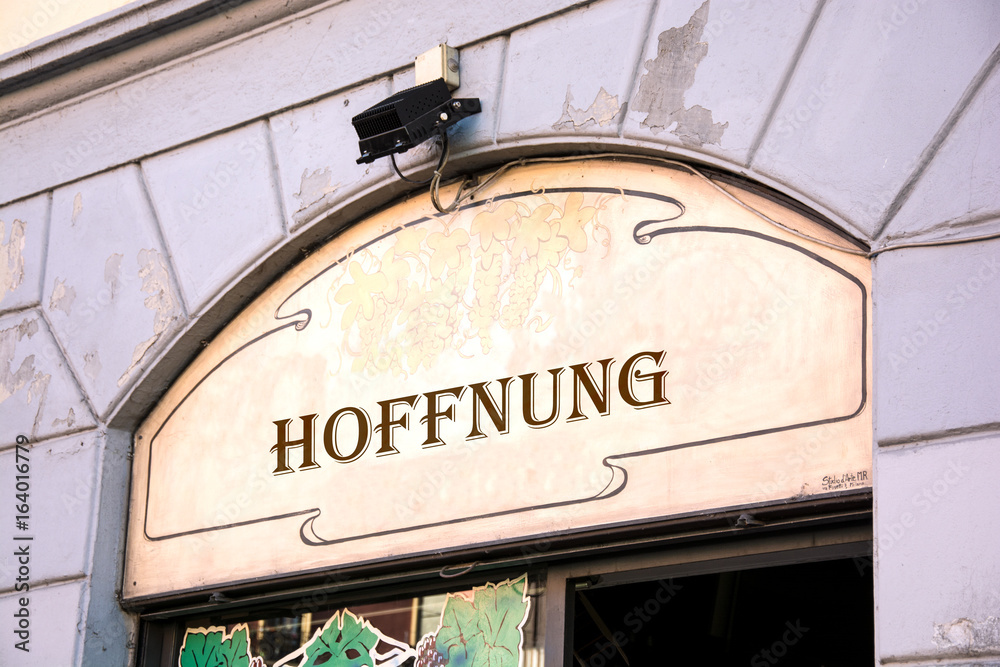 Schild 214 - Hoffnung