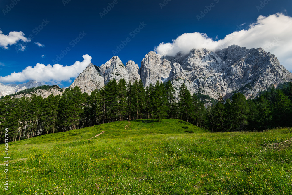 Triglav National Park in Julian Alps, Slovenia