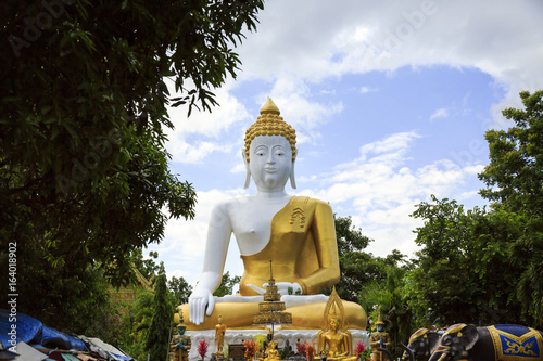 Big buddha at Temple, Chiang Mai Thailand