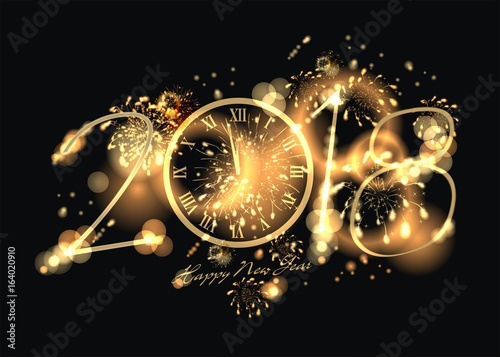 Fotografie Happy New Year 2018