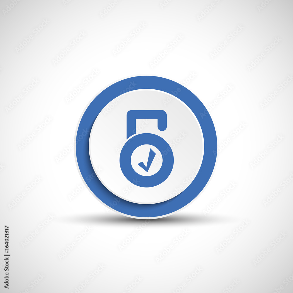 Lock sign button with shadow.Padlock icon. Lock sign button with shadow.Padlock icon.