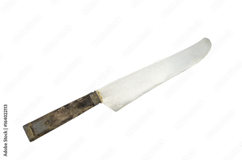 Kitchen knife isolated on white background with clipping path Kitchen knife isolated on white background with clipping path