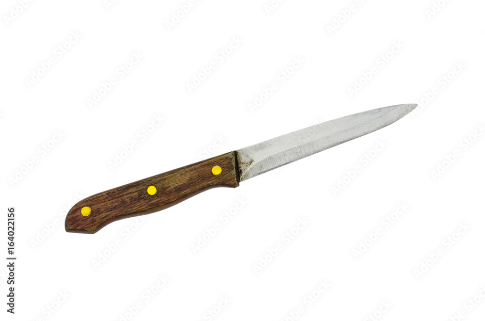 Kitchen knife isolated on white background with clipping path Kitchen knife isolated on white background with clipping path