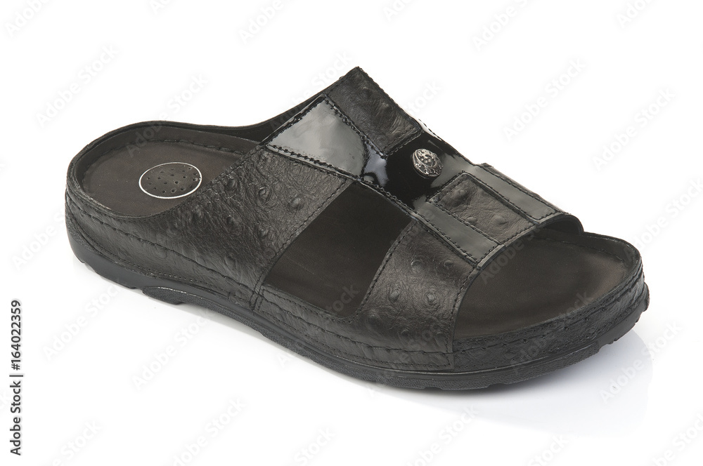 Isolated arabic design footwear on white background Isolated arabic design footwear on white background