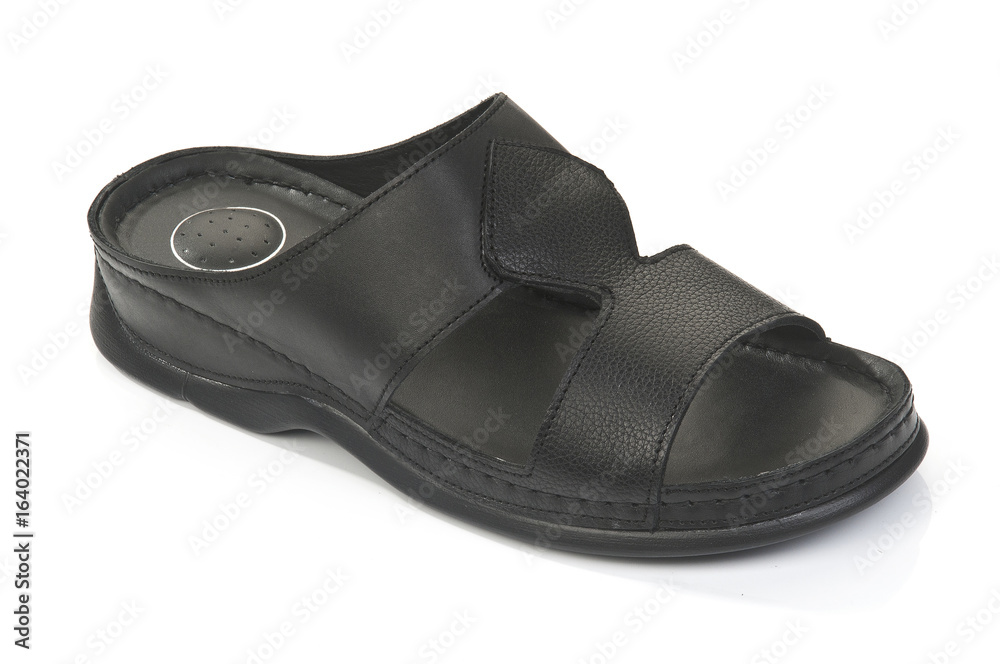 Isolated arabic design footwear on white background Isolated arabic design footwear on white background