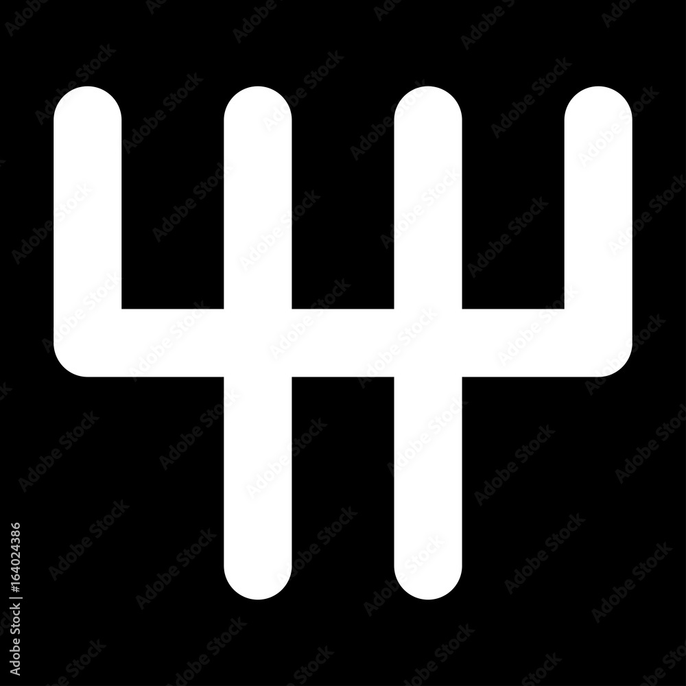 Fototapeta premium Speed shifter icon .