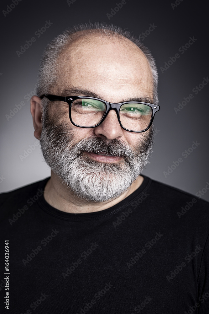 Obraz premium man with glasses