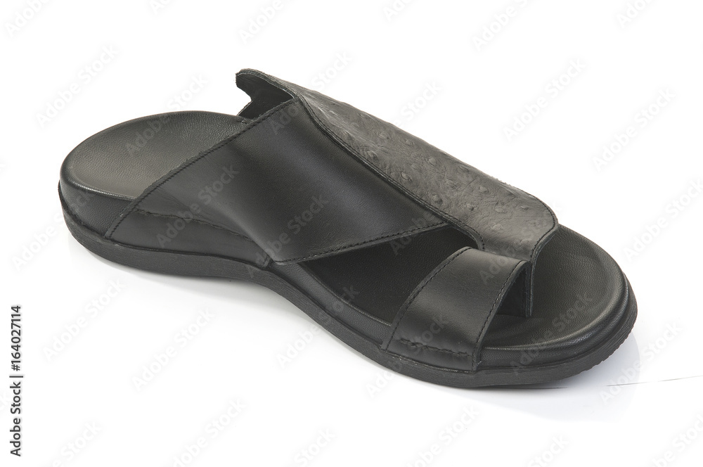 Isolated arabic design footwear on white background Isolated arabic design footwear on white background