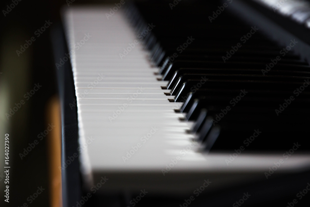 Keyboard music is waiting for the concert music. Keyboard music is waiting for the concert music.