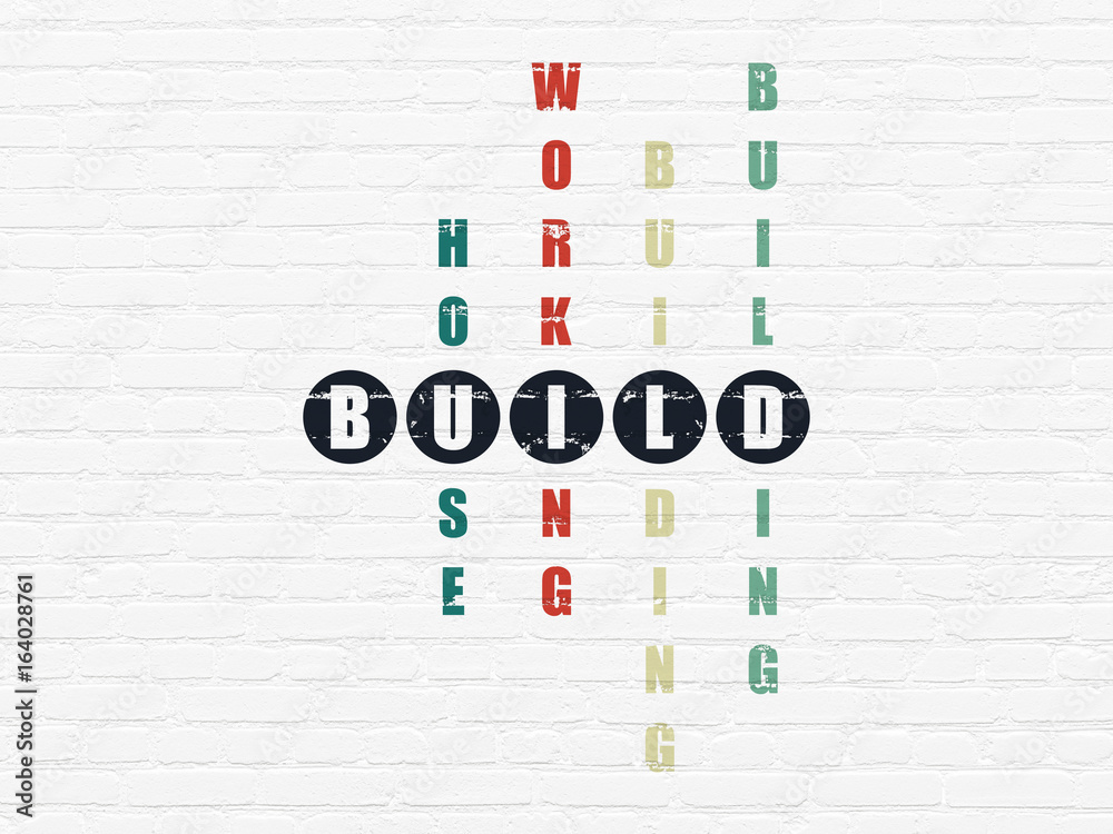 Constructing concept: Build in Crossword Puzzle Constructing concept: Build in Crossword Puzzle