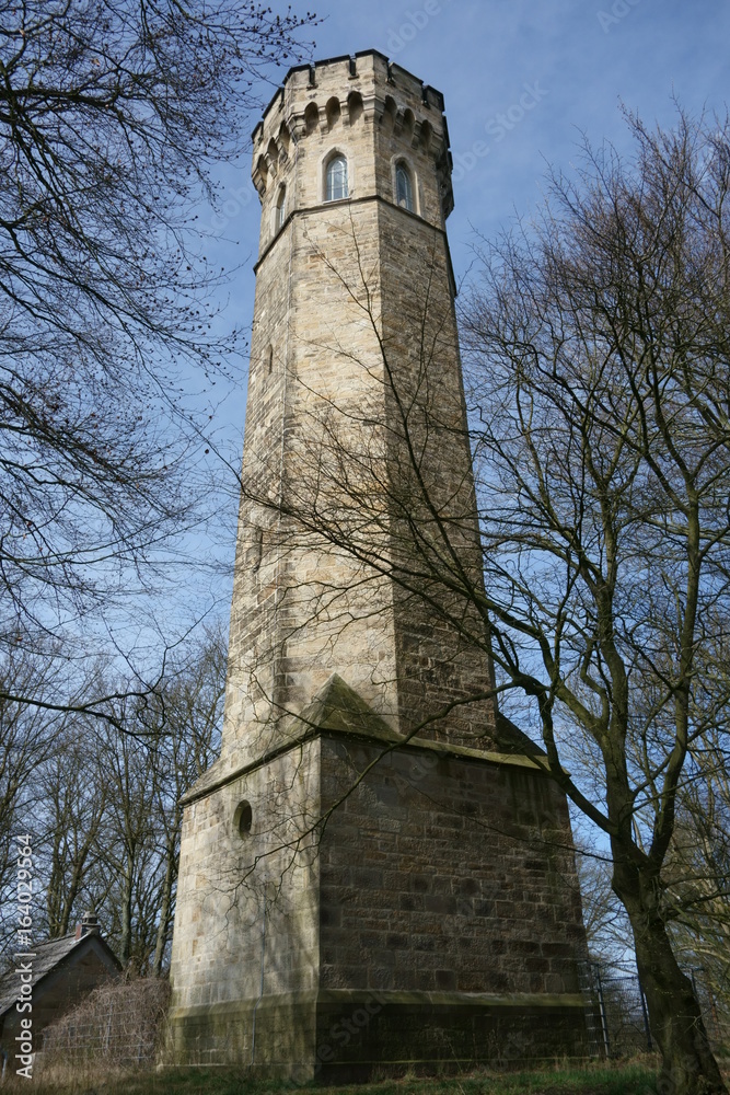 Hohensyburg bei Dortmund, Vincketurm, auf dem Hohensyberg, NRW,